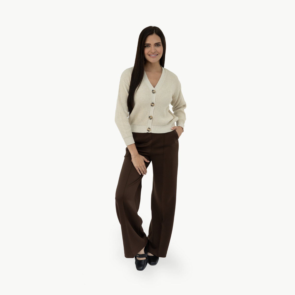 Cárdigan Elsita Beige