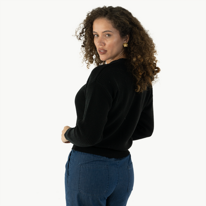 Cárdigan Elsita Negro
