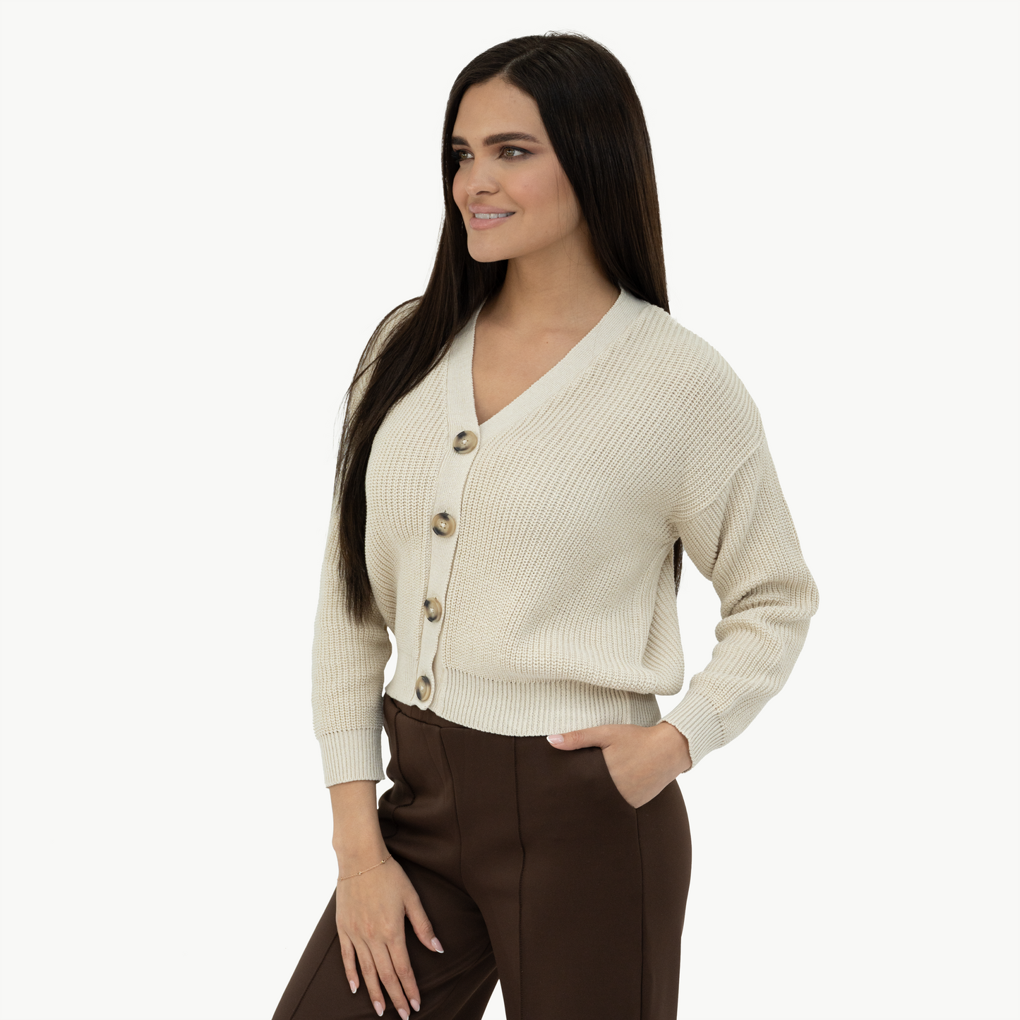 Cárdigan Elsita Beige