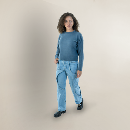Sweater Alice Azul