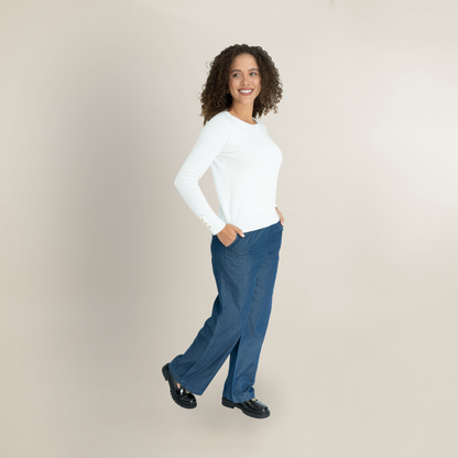 Sweater Milagros Blanco