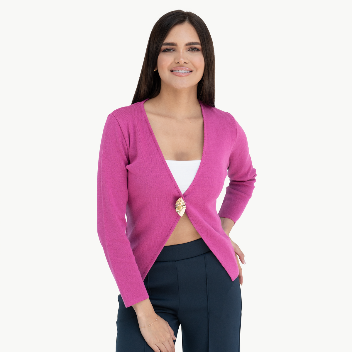Cárdigan Deysi Fucsia