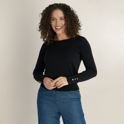 Sweater Milagros Negro