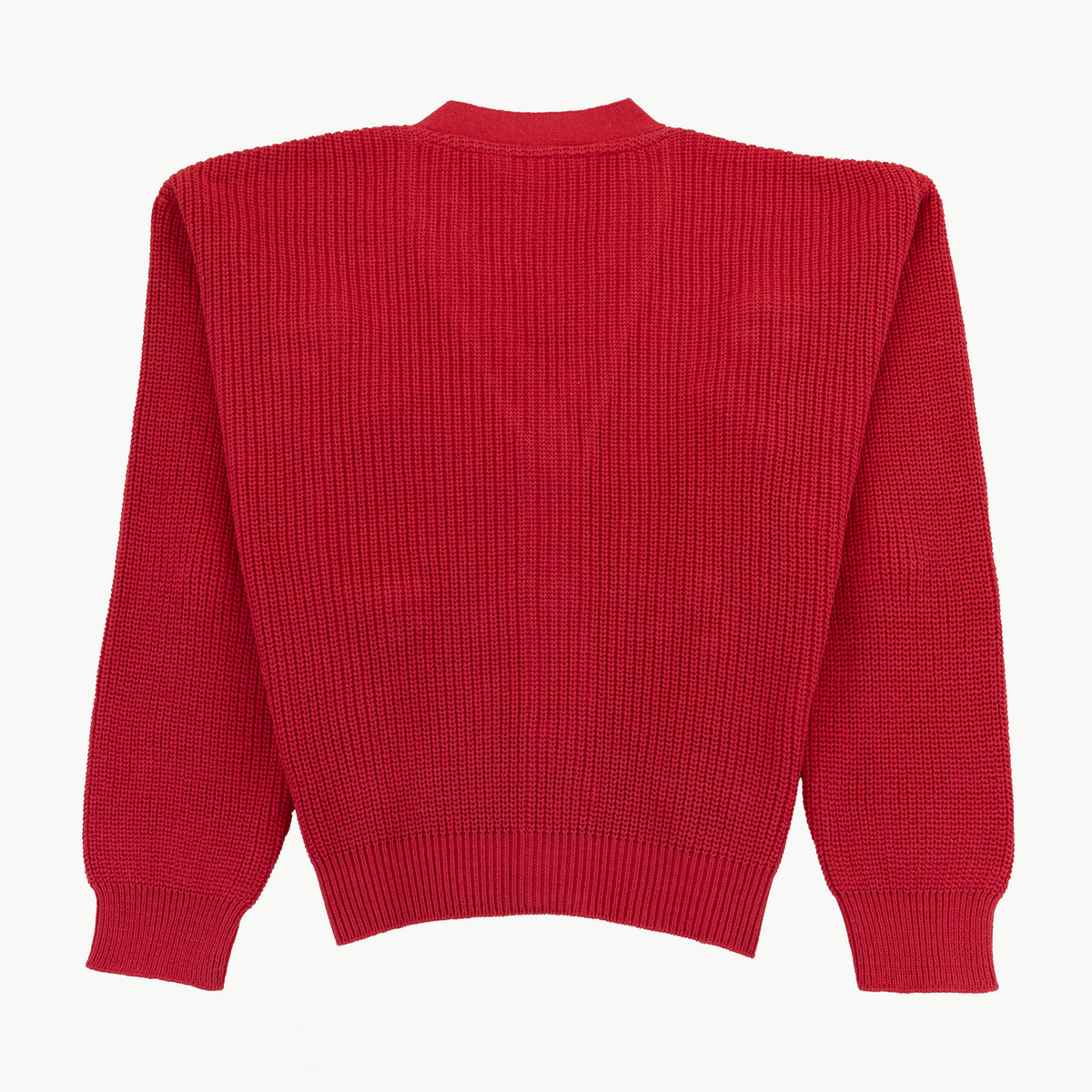 Cárdigan Cereza Rojo