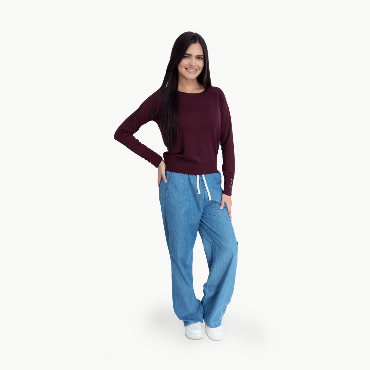 Sweater Milagros Vino