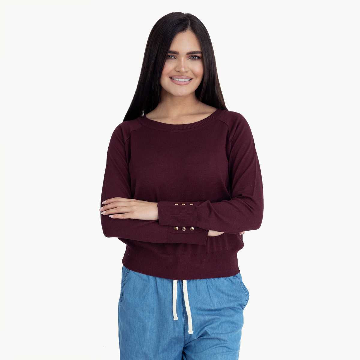 Sweater Milagros Vino