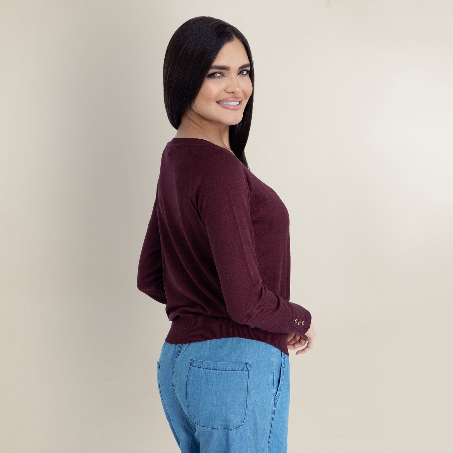 Sweater Milagros Vino